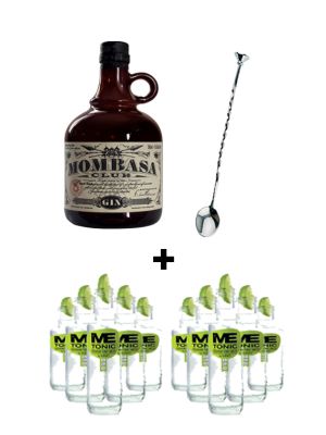 Lote Ginebra Mombasa + Cuchara Trenzada + 10 Tonica Me Tonic