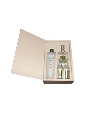 Pack Regalo Ginebra Platú + 3 Tonica Fever Tree
