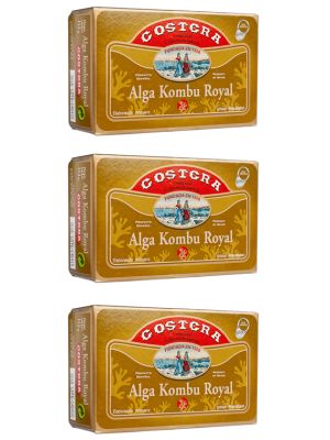 Alga Kombu Royal 3 Latas de 120 Gr Costera