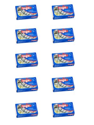 Pack 10 Latas Sardina Aceite Picante 3/5 Rr-125 Bogar