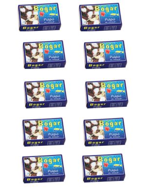 Pack 10 Latas Pulpo Al Ajillo Bogar Ol-120