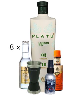 Lote Gin Tonic Platu Mas Accesorios