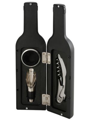 Set de 3 Accesorios de Cata con Forma de Botella
