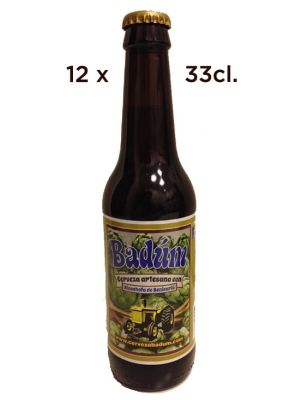 Cerveza Artesana Badum con Alcachofa de Benicarlo Caja de 12 tercios.