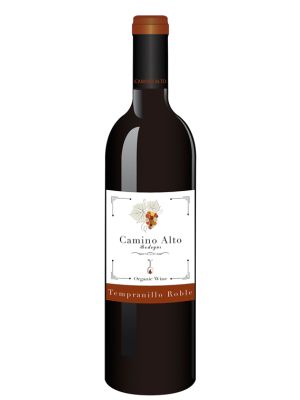 Vino Tinto Camino Alto Tempranillo Roble Ecologico
