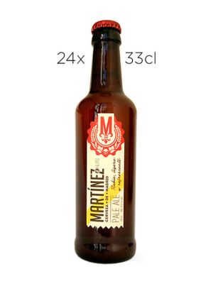 Cerveza Artesana Martínez e Hijas Rubia. Caja de 24 Tercios
