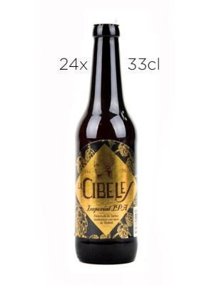 Cerveza Artesana La Cibeles Imperial IPA. Caja de 24 Tercios