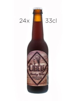 Cerveza Artesana La Cibeles Barley Wine. Caja de 24 Tercios