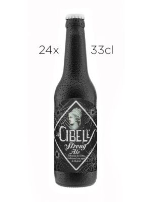 Cerveza Artesana La Cibeles Strong Ale. Caja de 24 tercios