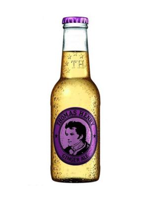 Caja 24 botellines Ginger Ale Thomas Henry 20cl.