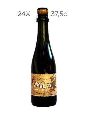 Cerveza de Autor Mica Sin Alcohol. Caja de 24 tercios.