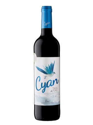 Vino Tinto Cyan Tinta de Toro