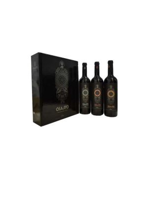 Pack de 3 botellas de Oiasso + Caja de Cartón