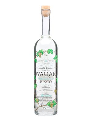 Pisco Premium Chileno Waqar 40º