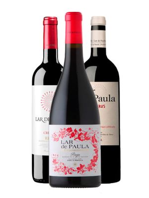 Pack de Vinos con Crianza Lar de Paula