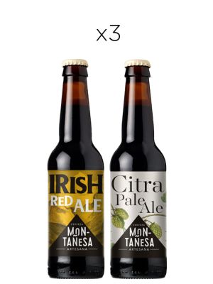 Pack de Cervezas Artesanas Montañesa