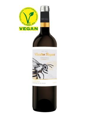Vino Tinto Cuatro Rayas Tempranillo Ecológico Vegano