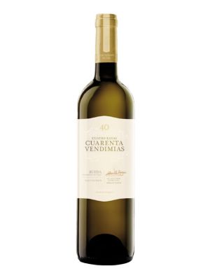 Vino Blanco Cuatro Rayas Cuarenta Vendimias Sauvignon
