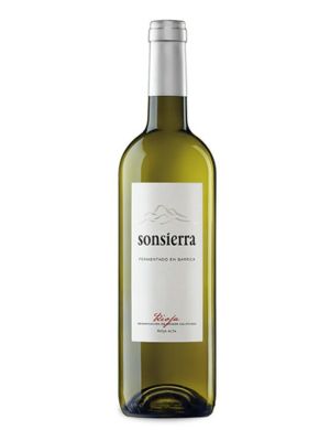 Vino Blanco Sonsierra Viura Fermentado en Barrica