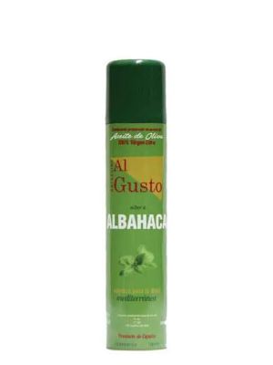 Aceite de Oliva Virgen Extra con Sabor Albahaca - Aerosoles al Gusto