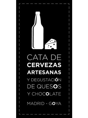 Cata de Cervezas Artesanas + Degustación de Quesos y Chocolate en Goya