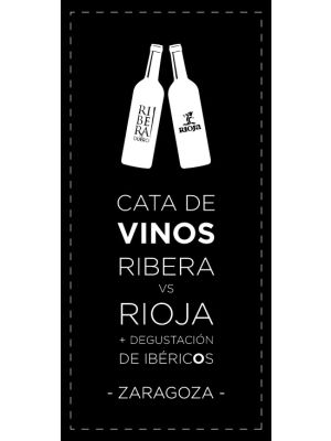 Cata de Vinos de Ribera del Duero Vs Vinos de Rioja en Zaragoza