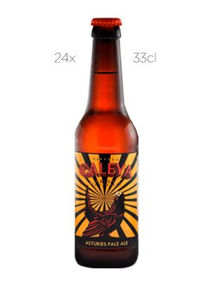 Cerveza Caleya Asturies Pale Ale - Caja de 24 botellas 33cl