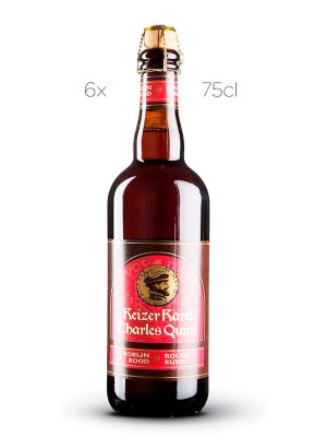 Cerveza Charles V Roja - Caja de 6 botellas 75cl