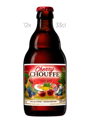 Cerveza Cherry Chouffe - Caja de 12 botellas 33cl