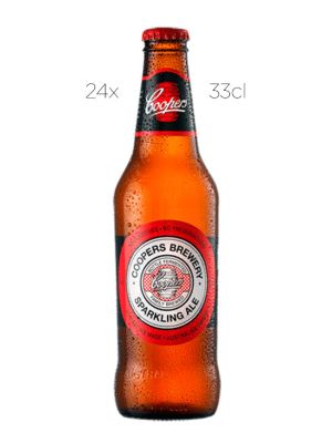Cerveza Coopers Sparkling - Caja de 24 botellas 37,5cl