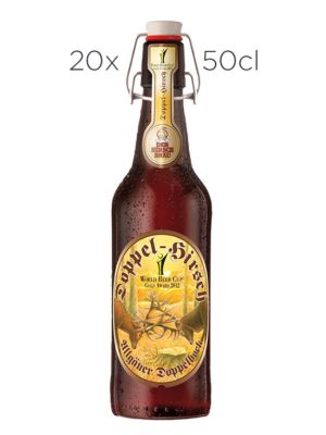 Cerveza Hirschbrau Doppelhirsch - Caja de 20 botellas 50cl