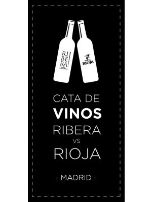 Cata de Vinos de Ribera del Duero Vs Vinos de Rioja en Madrid
