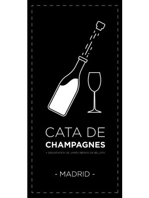 Cata de Champagnes con Degustación de Jamón Ibérico de Bellota en Madrid