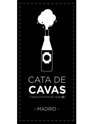 Cata de Cavas + degustación de quesos en Madrid