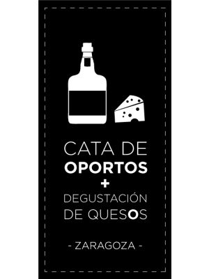 Cata de Vinos de Oporto + Degustación de Quesos en Zaragoza