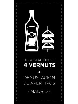 Cata de Vermut para regalar Cata de Vermuts + Degustación de Aperitivos en Madrid