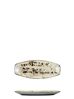 Fuente Barca de 28,5x11,5cm fondo de marfil