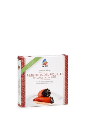 Pimientos del Piquillo Rellenos de Calamares Laurel