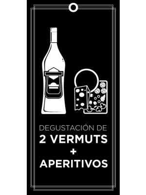Degustación de 2 vermut + aperitivo