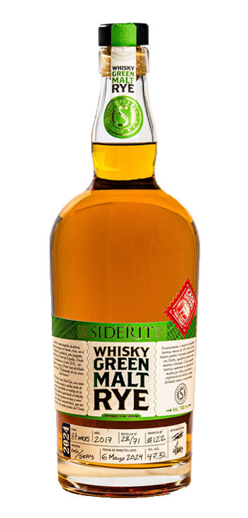 Comprar Whisky Siderit Green Malt Rye - Whiskys Españoles